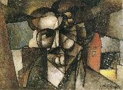 Juan Gris The head of man china oil painting artist